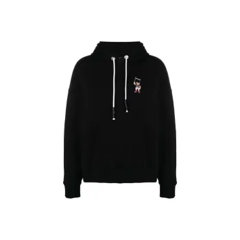 PALM ANGELS Small Pirate Bear Hoodie