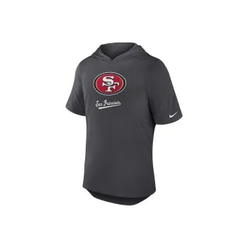 Nike San Francisco 49ers Men's Nike Dri FIT Nfl Hooded T Shirt