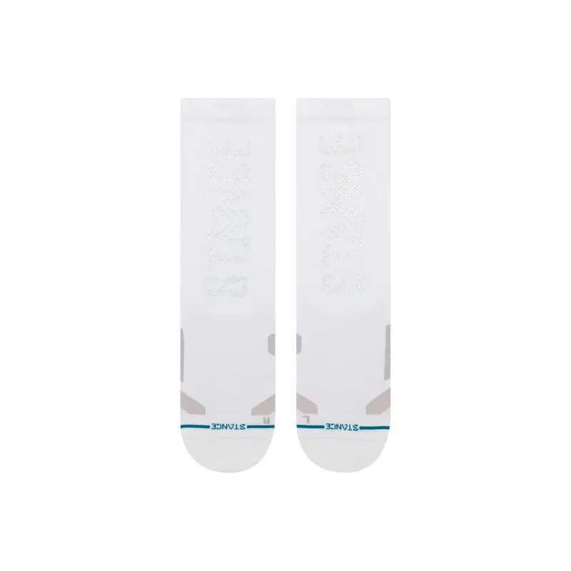 Stance Cycling Socks Unisex 1 Pack White-1