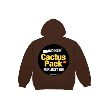 Travis Scott X McDonald's Cactus Pack Sticker Hoodie