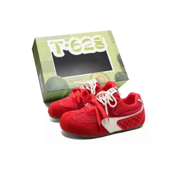 T628 Cream Puff Puffy Shoes Abrasion Resistant Slip Resistant Low Top Casual Shoes Women's