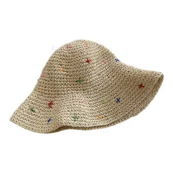 PISHUSHU Cotton Bucket Hats Women's
