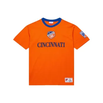 Mitchell & Ness x MLS FC Cincinnati Team OG 3.0 T Shirt Men's Orange