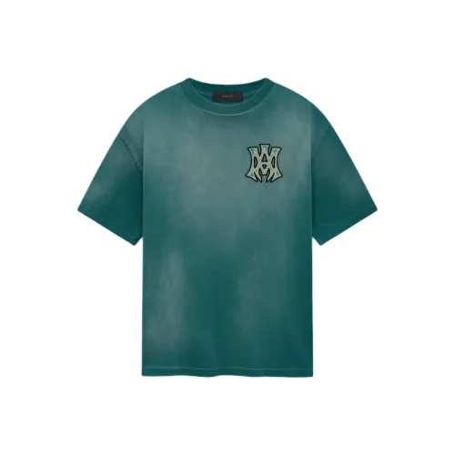 AMIRI Ma Logo Embroidered Crewneck T Shirt