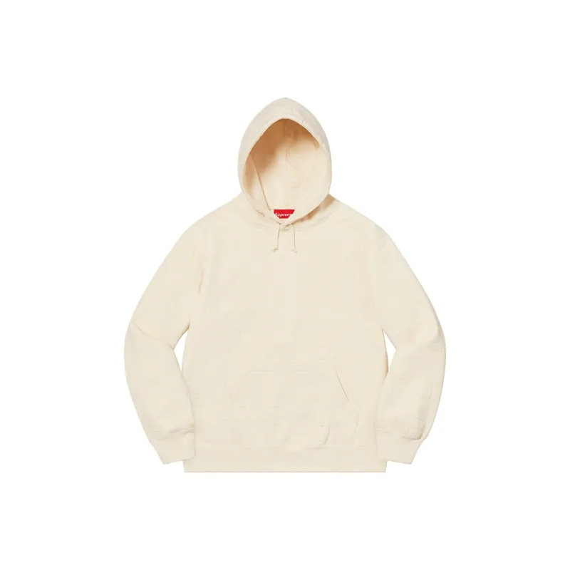 Supreme Embossed Logos Hooded Sweatshirt-0