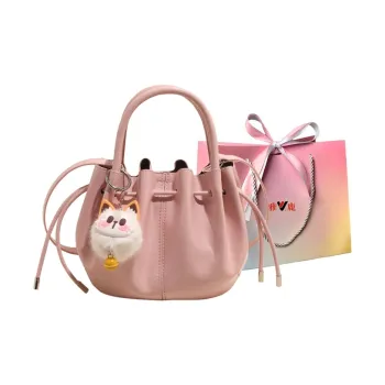 Yalu PU Shoulder Bag, Crossbody Bag, Handbag Women's Black/White/Pink/Blue