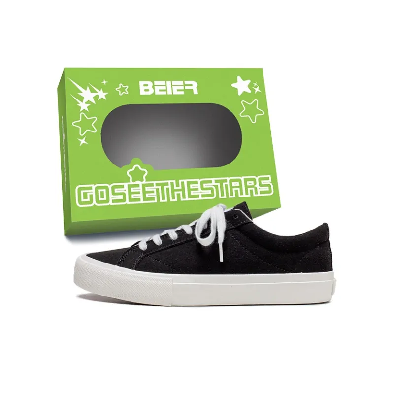 BEIER Casual Comfortable Balanced, Lightweight, And Breathable Low Top Skateboard Shoes Men's-0