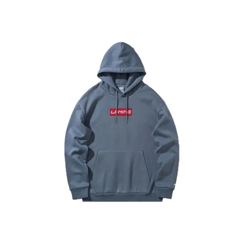 LINING Sweatshirts Unisex Flint Stones Blue
