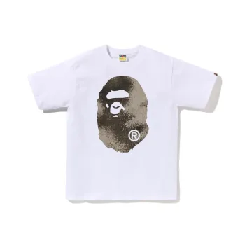 A BATHING APE High Tone Bleach Big Ape Head Tee