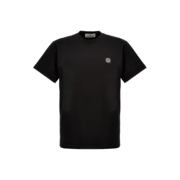 STONE ISLAND Compass Patch Logo T Shirt
