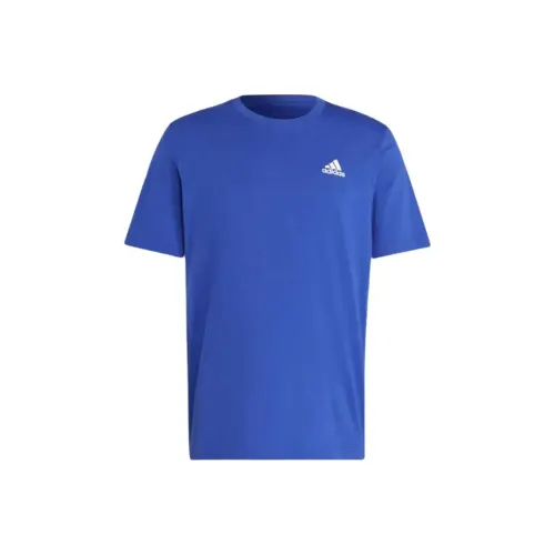 Adidas clothing Pull T Shirts Men Blue