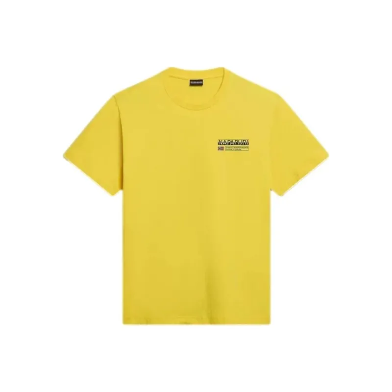 Napapijri T-Shirts Men Yellow-0