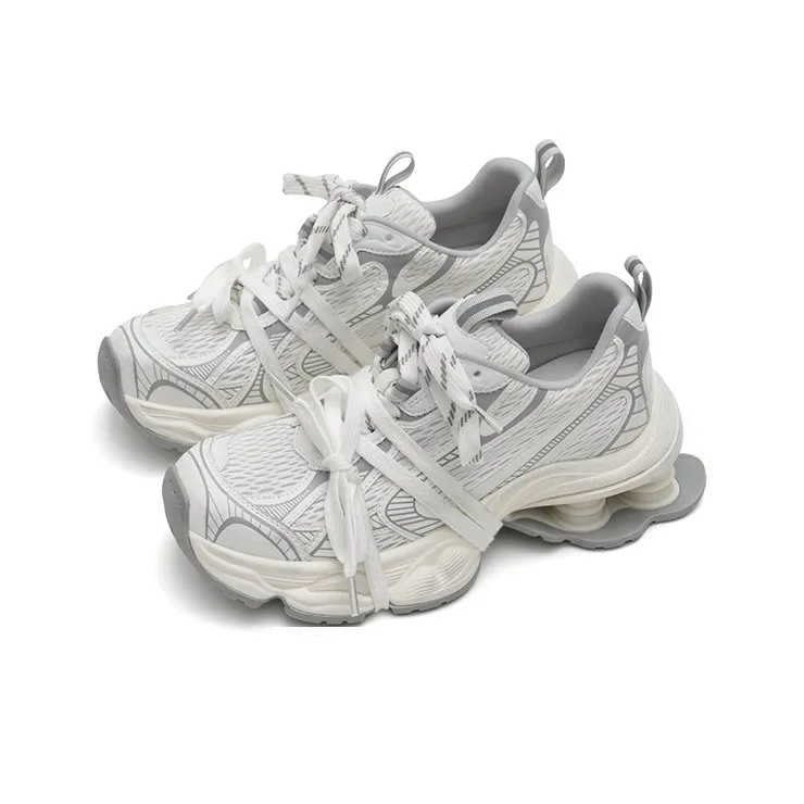 MASOOMAKE Breathable Height Increasing Low Top Chunky Sneakers Women's-22