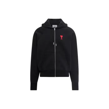 AMIPARIS Tonal Zipped Hoodie