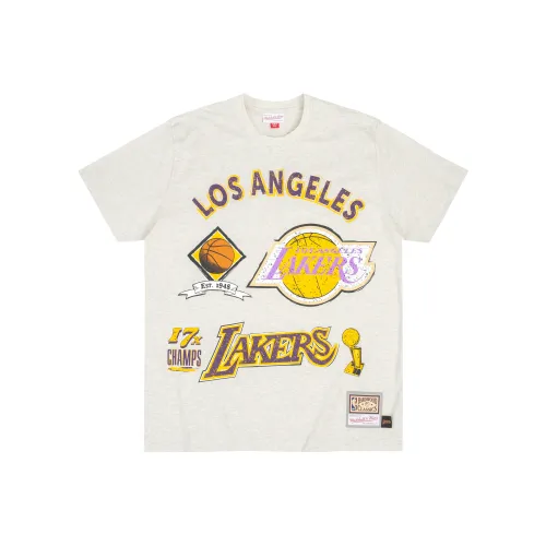 Mitchell & Ness T Shirt Unisex Oat