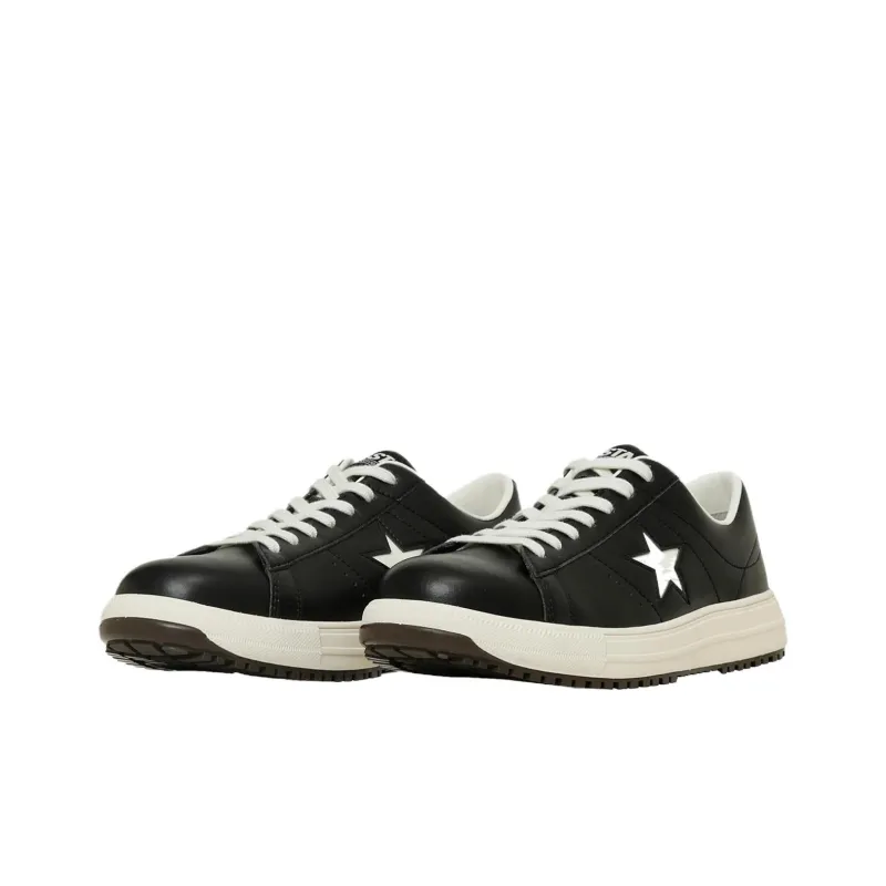Converse ONE STAR Lightweight Low Top Training Shoes Unisex Black White-1