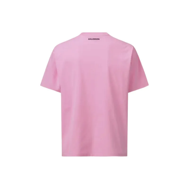 SALOMON T Shirts Unisex Pink-1