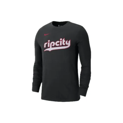 Nike Portland Trail Blazers Essential City Edition Men's Nike Nba Long Sleeve T Shirt