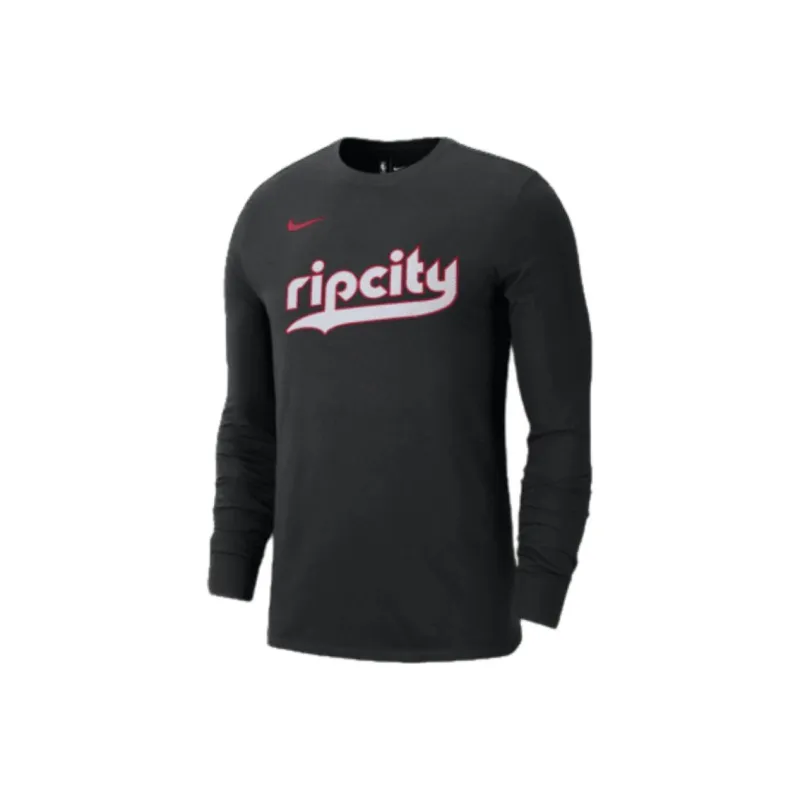 Nike Portland Trail Blazers Essential City Edition Men's Nike Nba Long Sleeve T Shirt-0