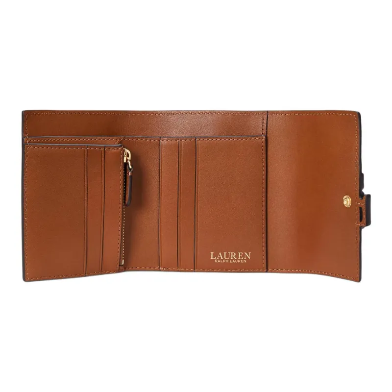LAUREN RALPH LAUREN Logo plaque Leather Wallet-2