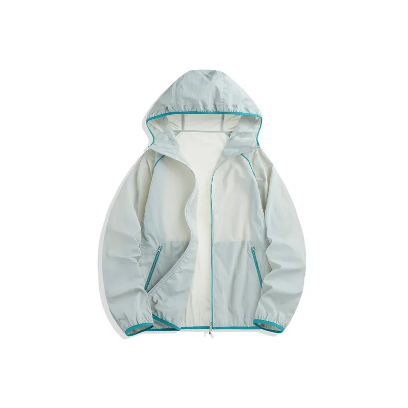 Warrior Huichao Riding The Wind Collection Breathable Sun Protection Clothing Unisex Smoke Pine Blue-1