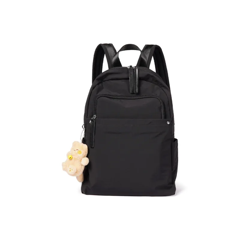 Dubaolu Fabric Backpack Large Size Unisex Black/Khaki/Gray-1