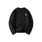[Fleece-Waffle]Black (B Tai Chi Cat Chest Logo)