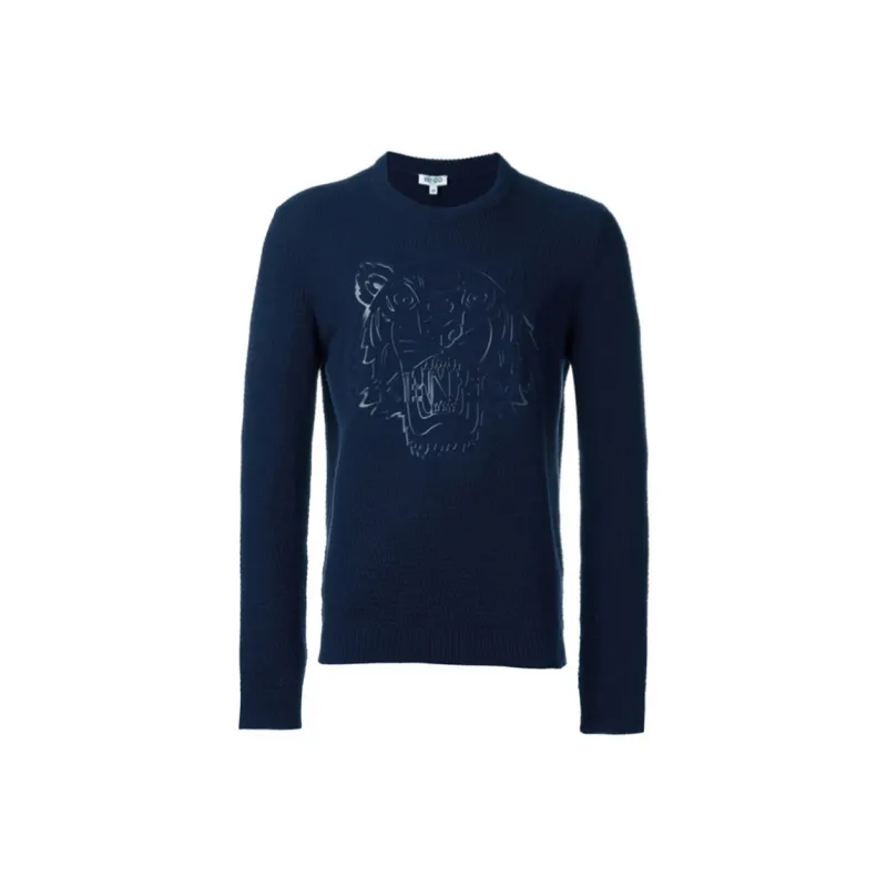 KENZO Sweatshirts Men Navy Blue-0