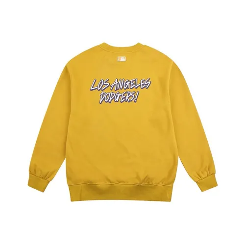 MLB LA DODGERS Sweatshirt Unisex Yellow