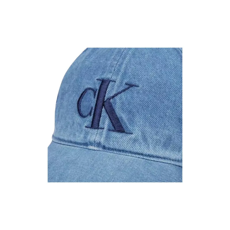 CALVIN KLEIN Polyester Baseball Caps Unisex Light Blue-3