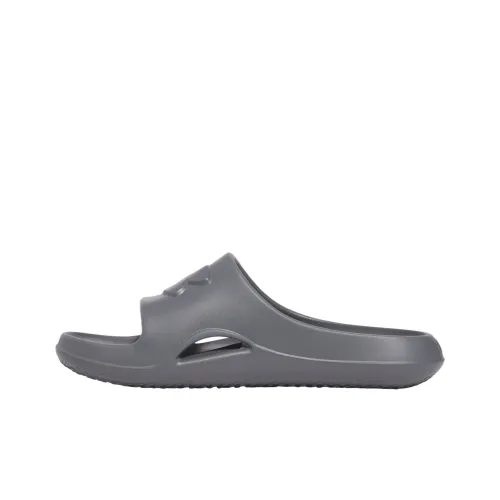 Under Armour Locker 5 Quiet, Odor Resistant, Abrasion Resistant Slide Slippers Men's Dark Gray