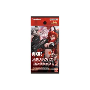 BANDAI Victory Goddess NIKKE Metal Collectible Card, Second Edition IP/Anime Cards Set Of 20 Packs