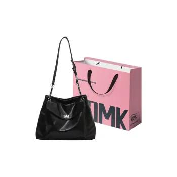 NOMK PU Shoulder Bag Handbag Crossbody Bag Women's Black/Pink/Silver/White/Green/Brown