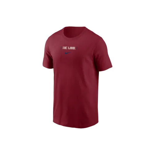 Nike x MLB T-Shirt Men's Red Cleveland Guardians