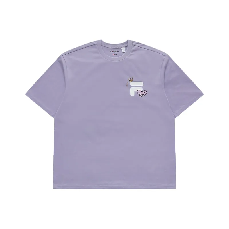 FILA FUSION T Shirt Unisex Fantasy Purple-0