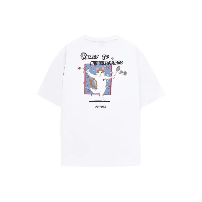 YONEX T Shirts Unisex White-1