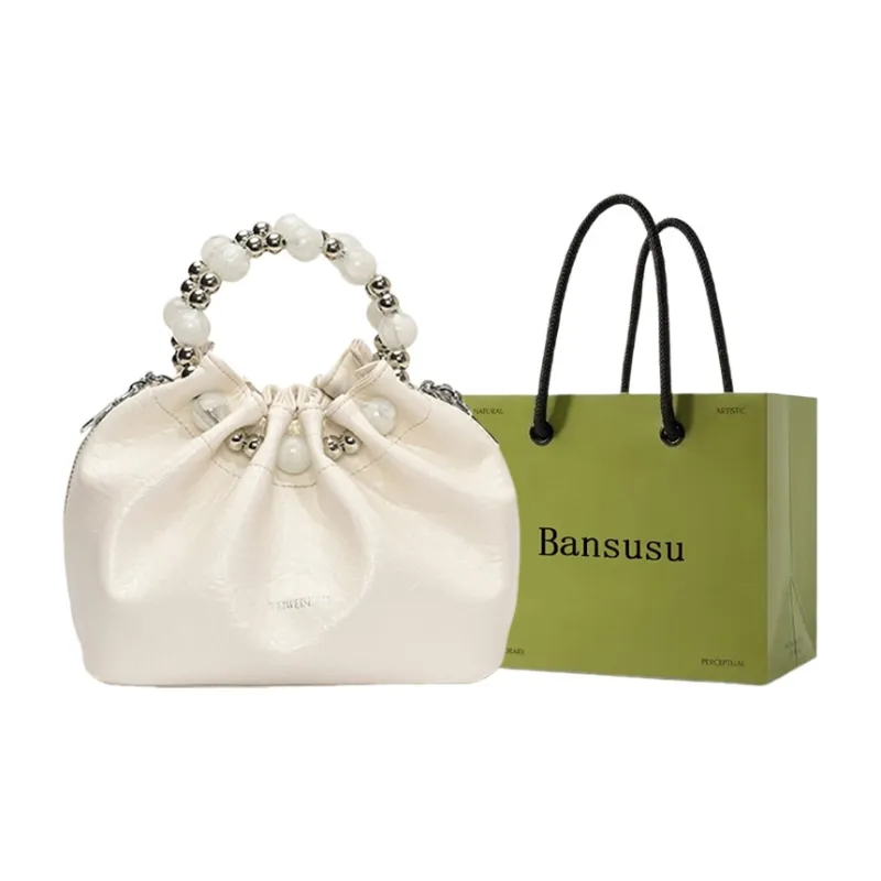 Bansusu PU Handbag Regular Women's White/Yellow/Pink/Black-0
