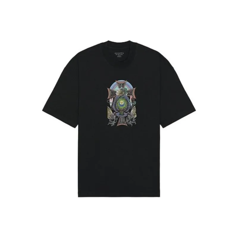 ALLSAINTS T Shirts Men Black-0