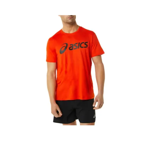 Asics T Shirts Men Orange
