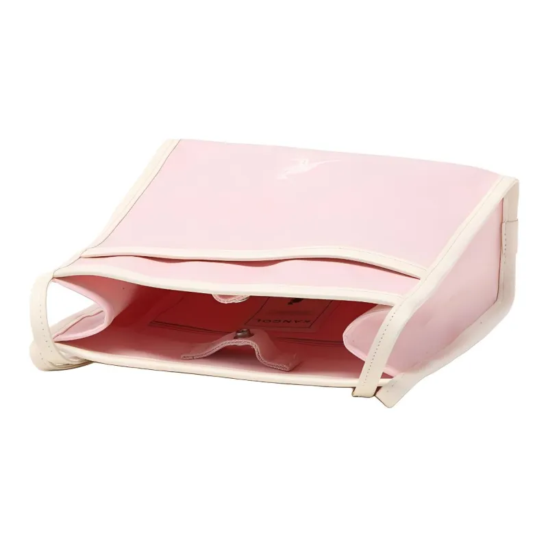 KANGOL Fabric Tote Bag Shopping Bag Handbag Shoulder Bag Regular Unisex Pink-3