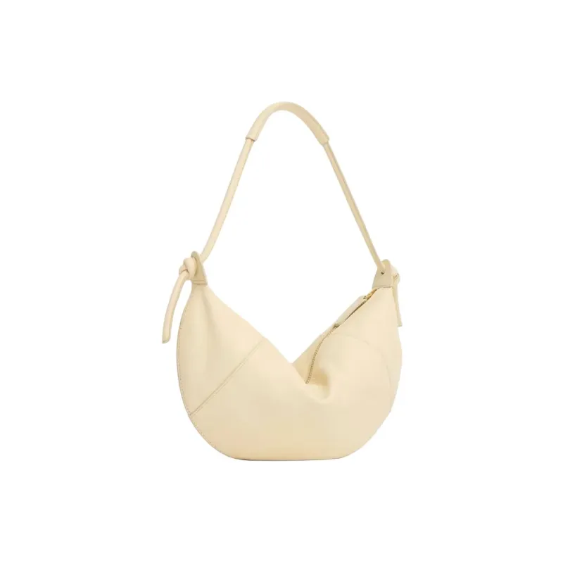 MANSUR GAVRIEL Calfskin Shoulder Bag Mini Women's White-2