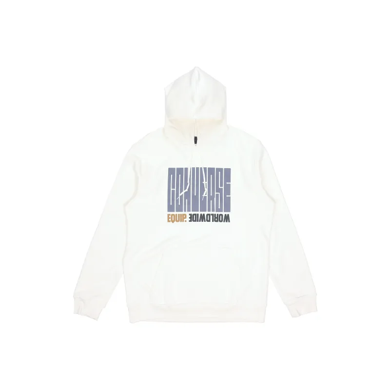 Converse Equip Worldwide Sweatshirts Men Milk White-0