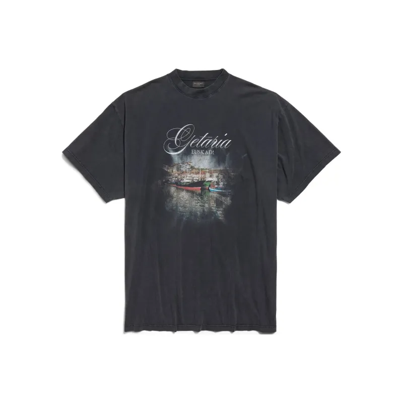 Balenciaga Oversize Fit Getaria T Shirt-0