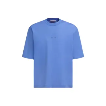 MARNI Logo Printed Crewneck T Shirt