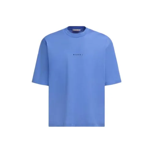 MARNI Logo Printed Crewneck T Shirt