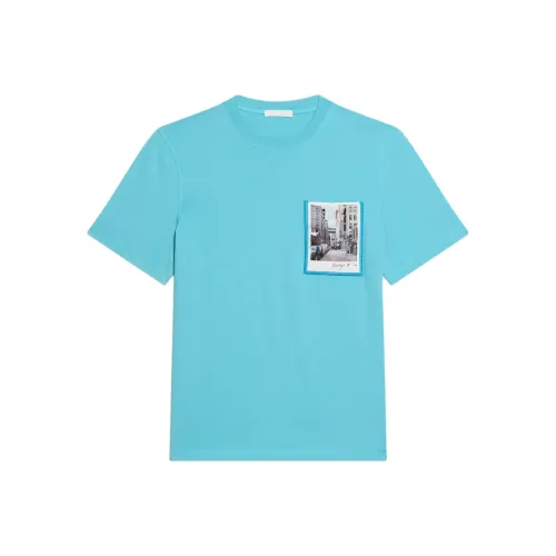 Helmut Lang Postcard Crewneck T Shirt