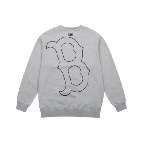 MLB Boston Red Sox Sweatshirts Unisex Gray