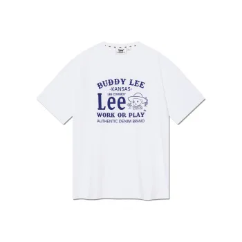 Lee T Shirts Unisex White