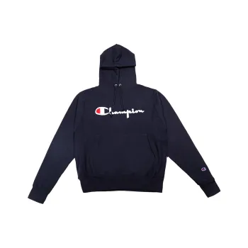 Champion Sweatshirts Unisex Navy Blue