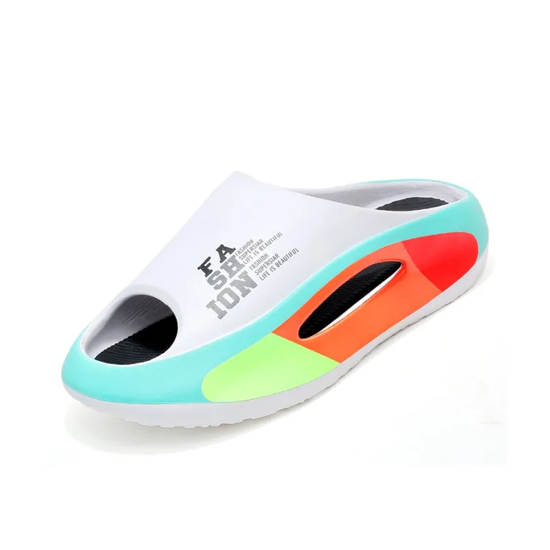 NANJIREN EVA Slip Resistant Abrasion Resistant Cushioning Slide Slippers Unisex-1